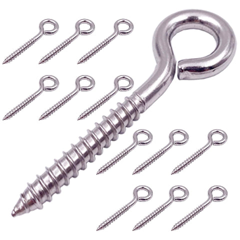 Heavy Duty 316 Stainless Steel Eye Hooks