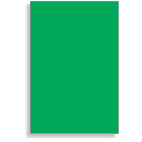 green rectangle shape